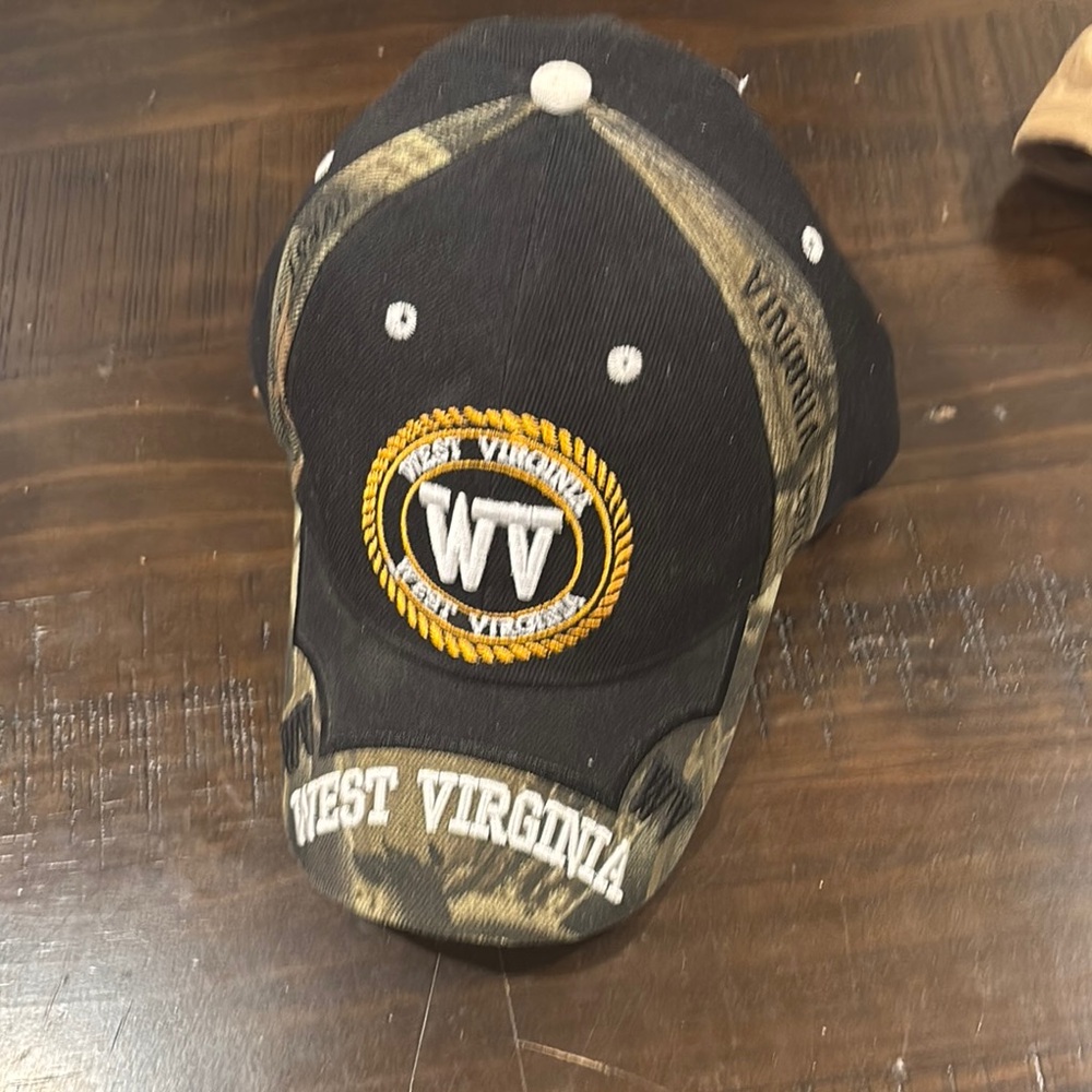 West Virginia Camouflage Baseball Cap